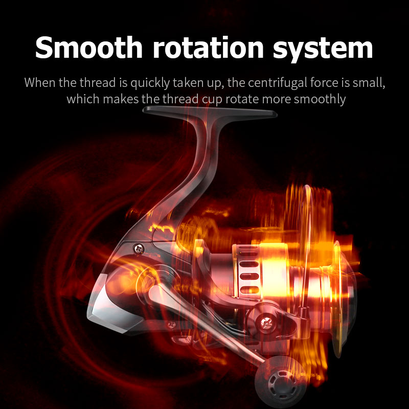 Full Metal Spinning Fishing Reel – Saltwater & Freshwater Long Cast Reel