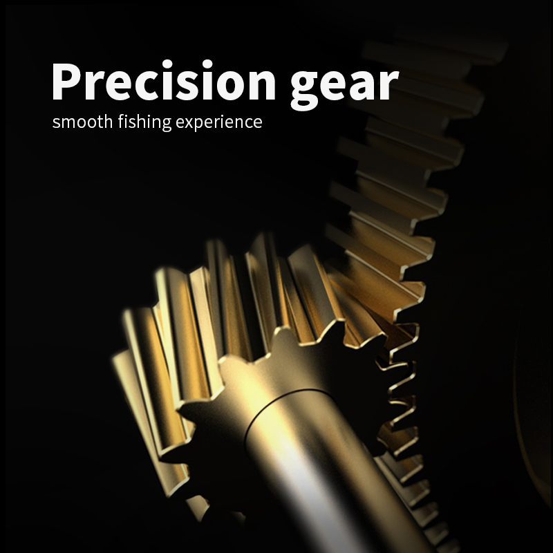 AK Baitcasting Fishing Reel – Anti-Backlash Long Cast Lure Reel with Metal Spool