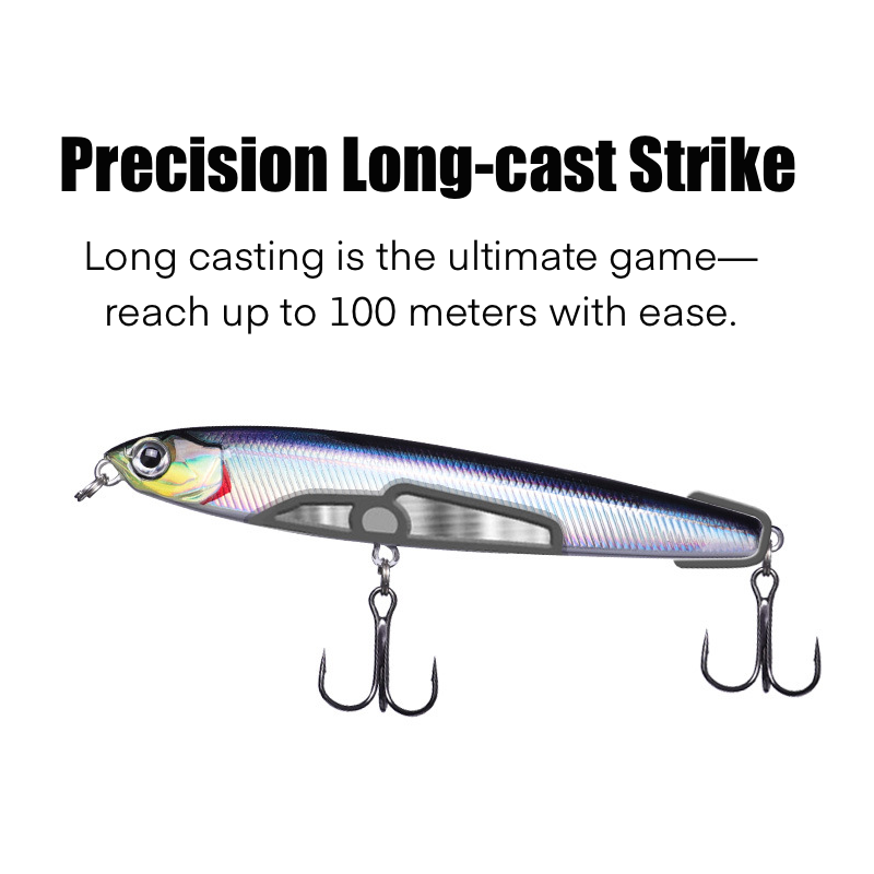 ds-3-1 Shadow Dart II Sinking Pencil Lure – Hard Bait with Fixed Weight System