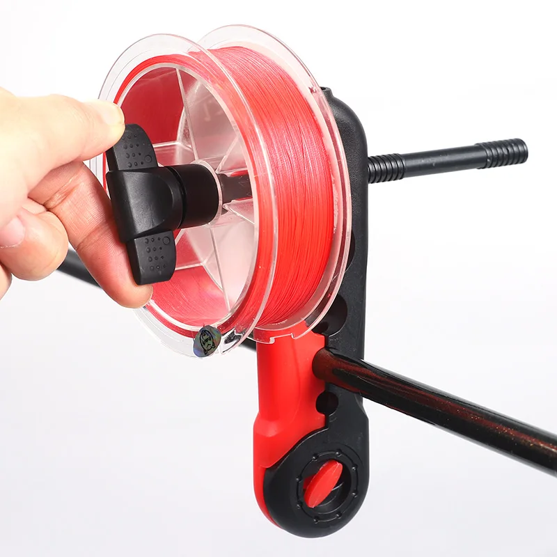 主图_4 Portable Fishing Line Spooler – Spinning Reel Line Winder with Silicone Rod Protector